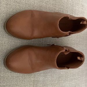 Old navy brown toddler ankle boots